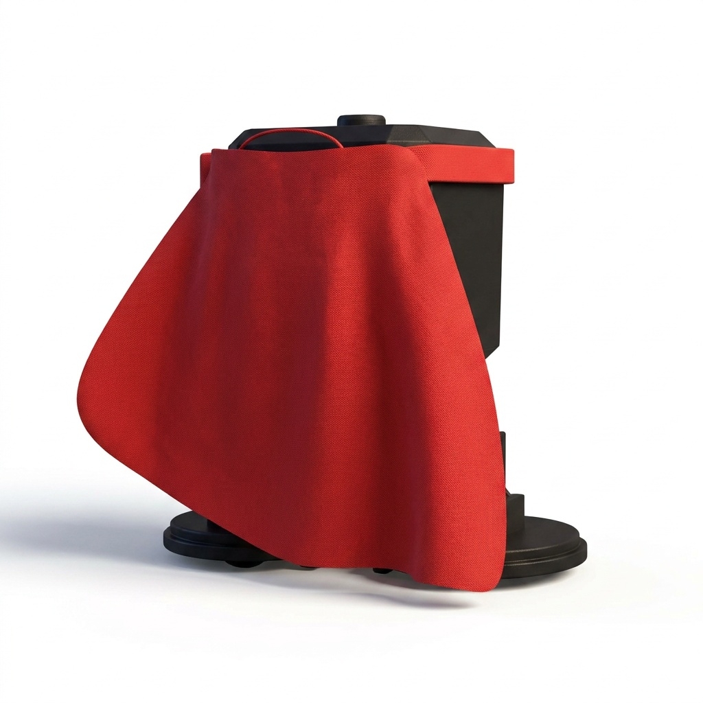 OTTO NINJA - back view showing ninja cape